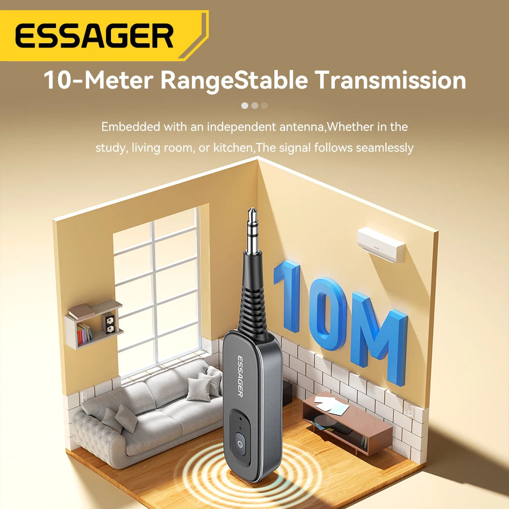 Universal 2-in-1 Wireless Audio Adapter
