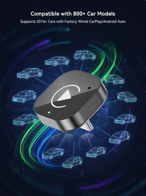 Universal 2-in-1 Wireless Car Adapter