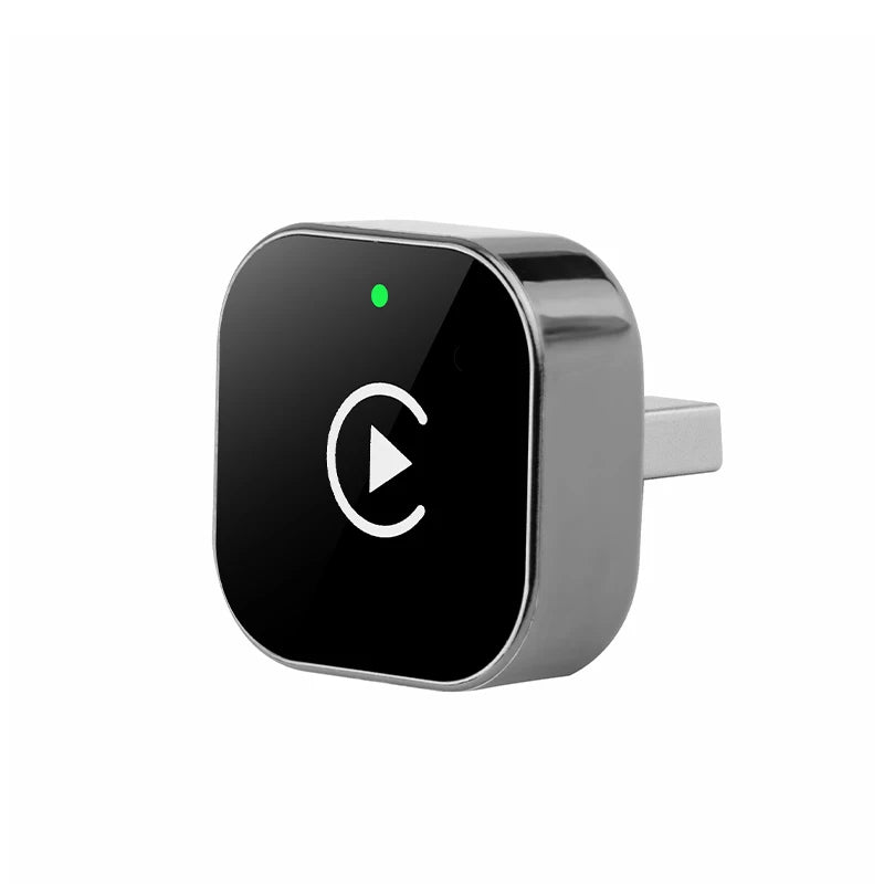 VYVYLABS Upgraded Wireless CarPlay Adapter Mini Box USB Plug-and-play No Delay for iPhone 6 and Android 11 Above Auto Adapter