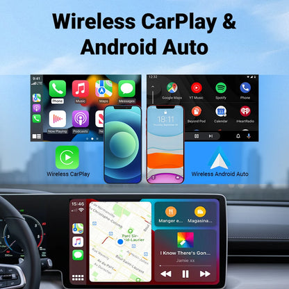Ultra-Compact Wireless CarPlay Smart Adapter