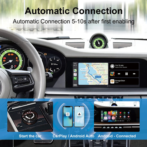 **Universal 2-in-1 Wireless Smart Car Adapter**