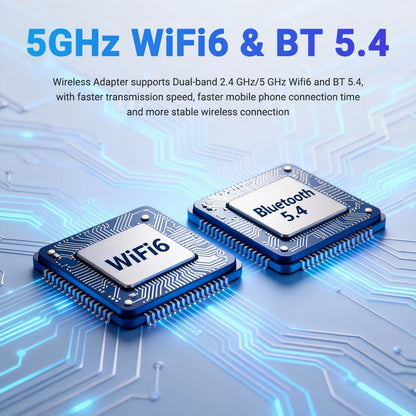 Ultra-Compact Wireless CarPlay Smart Adapter