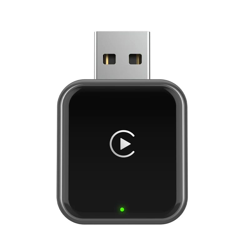 VYVYLABS Upgraded Wireless CarPlay Adapter Mini Box USB Plug-and-play No Delay for iPhone 6 and Android 11 Above Auto Adapter