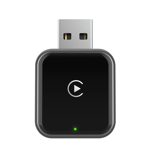 VYVYLABS Upgraded Wireless CarPlay Adapter Mini Box USB Plug-and-play No Delay for iPhone 6 and Android 11 Above Auto Adapter